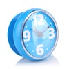 GOTOTOP Clock with Suction Cup Wall Clock for Bathroom Mini