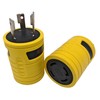 Parkworld 884968 Generator Adapter, 30A Generator 3-Prong to 30A 4-Prong,