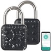 Xcase Locks: Set of 2 Metal Padlocks, Combination Code, App,