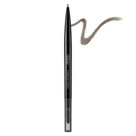 Visee Riche GY001 Eyebrow Pencil S, Unscented, Gray, 0.002 oz (0.06 g), Qty: 1