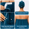 Towel Wrap for Women (S-XL), Lightweight Spa Bath Wrap Set