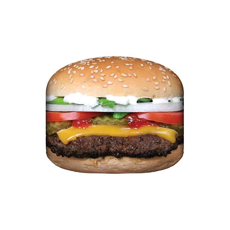 Ultra-Realistic Lightweight Novelty Decorative Throw Food Blanket (Hamburger)