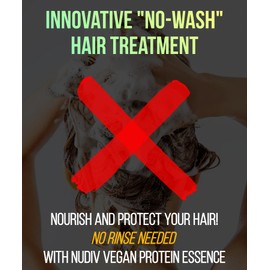 GGD GYEONGGIDO COMPANY Nudiv Vegan Protein Treatment Essence 5.29 FL.OZ (150 ML): Plant-Based Hair Care, Deep Moisture, No-Wash Formula, Silicone-Free, Ideal for Daily Use