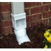 InvisaFlow 4490 Downspout Filter, White