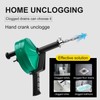 50 FT Drain Snake Auger - Flexible & Powerful Snake