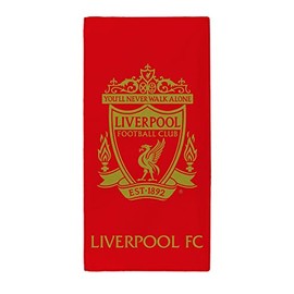 Liverpool Football Club Towel, Red, 70x140cm
