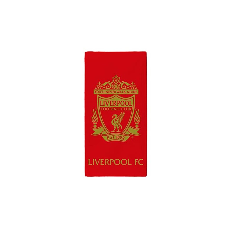 Liverpool Football Club Towel, Red, 70x140cm