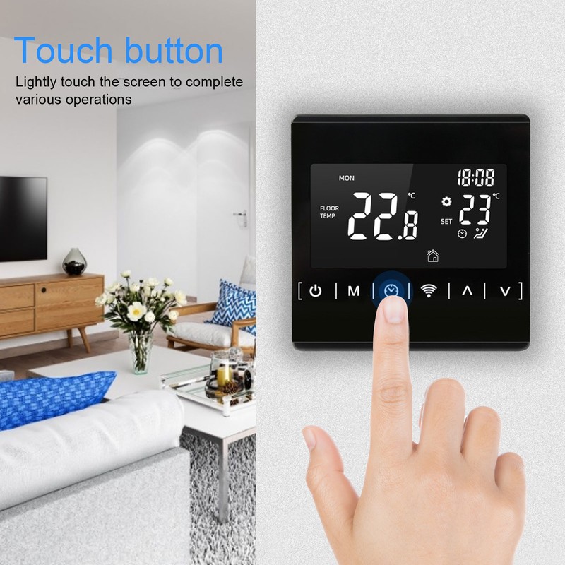 Intelligent Temperature Controller WiFi Electric Heating Thermostat for Floor Heating