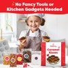 Baketivity Valentines Day Caramel Kisses Kids Baking Kit - Baking