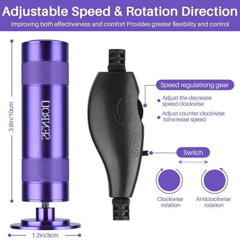 Electric Foot Callus Remover, 2-in-1 Electric Foot Filer/Nail Filer, Callus