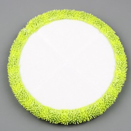 Floating Mop, 8pcs Floating Mop Pads, Durable Microfibre Pads for Electric Mop Floating Mop, Cleaning Floors Rotating Heads, Absorbent Mop Pads, Dia 6.3inch(size:8pcs)