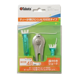 Tabata GV0827 Golf Round Equipment Green Fork Tiered Lift Tee with ST 1.9 inches (48 mm)