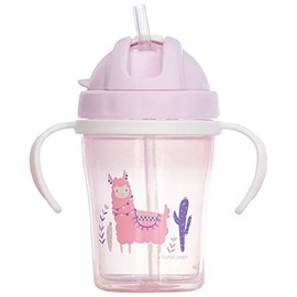 Stephen Joseph Straw Cups, Llama, One Size (Pack of 1)