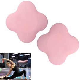 LiJuanWang Yoga Knee Cushion, Pack of 2 Yoga Knee Pads, Non-Slip Yoga Knee Pad Mat, for Pilates Training Mat, Yoga Bolster, Knee Pads, Sports, 20 x 20 cm
