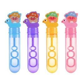 Pepa Pig Party Favors Bubble Wands for Kids Pepa Pig Bubble Toys Piggy Birthday Party Goody Bag Stuffers Cute Pig Themed Presents Giveaways 24PCS