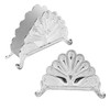 Napkin Holder Classical Metal Peacock Embossed European Style Table Tissue
