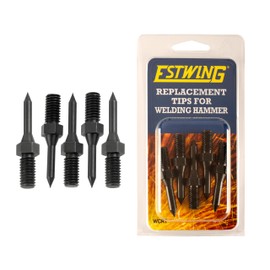 ESTWING Replacement Tips for E3-WCT - 5 Pack Steel Tips for Welding Hammer - WCRT