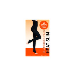 Glamorous Spats, 2-Way Type with Fleece-Lined Compression, Heat Slim, Fleece Lining, Boa Material, Cold Protection, Swelling, Leggings, Compression Leggings, Compression Spats, Strong Compression,