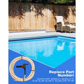 ULXIOM GLX-PC-12-KIT 10K Thermistor Temperature Sensor with 15-Feet Cable, Compatible with Hayward Salt Chlorine Generators