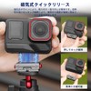 Magnetic Adapter Mount for Insta 360 X5 X4 Quick Release