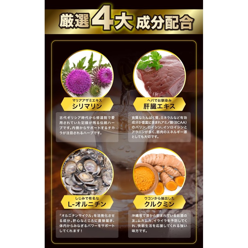 お酒のプロも飲むサプリ ヘパプラス 60粒 サプリメント