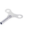 TAURISH Nickel Plated Solid Brass Made Key for Clock Winding