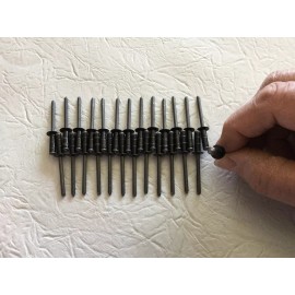 Coleman Fleetwood Pop Up Camper - Small Head 3/16 Rivets ~(25count )~ 5/8" body