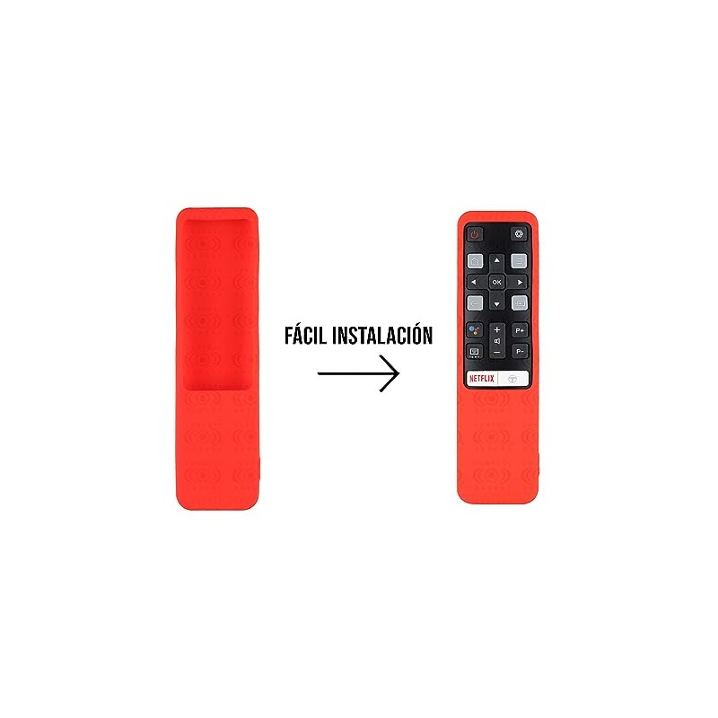 CONTROL EXPERT Funda para Control TCL RC802V Case Silicon Smart