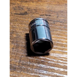 Snap-On Tools USA NEW 3/8" Drive 9/16" SAE 6 Point Shallow Chrome Socket FS181