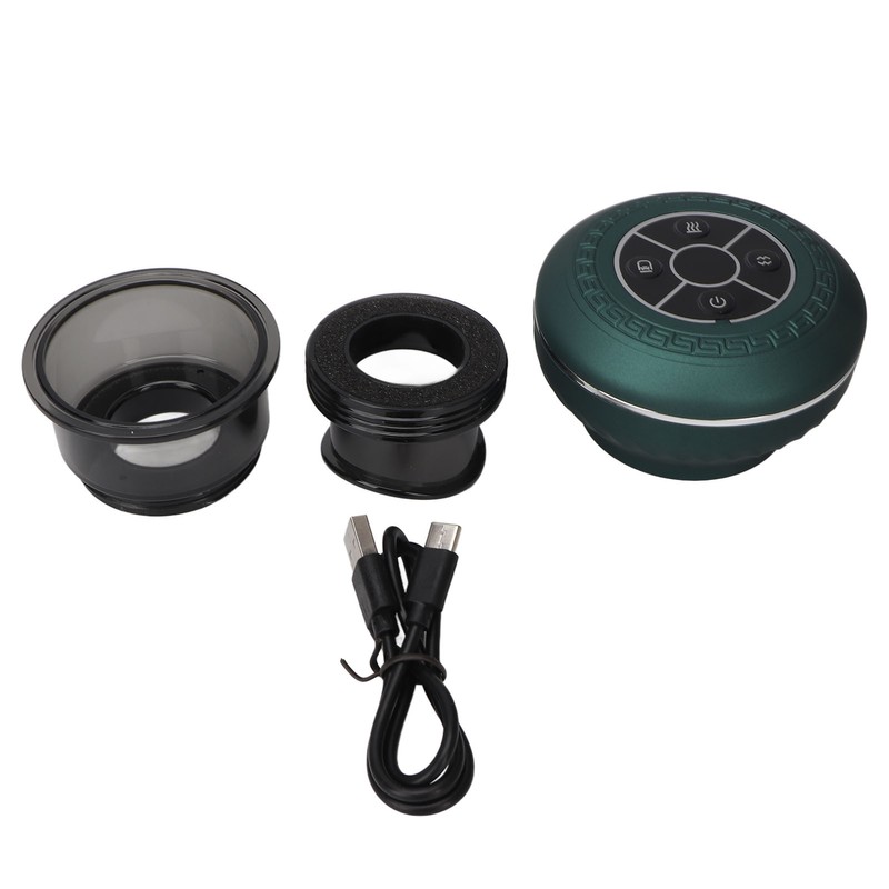 Smart Dynamic Cupping Cellulite Massager 12 Suction Levels Red LED