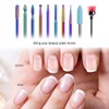 MelodySusie Diamond Bits Set Professional Grinding Body Grinding Head Nail