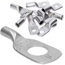 Kalitec HR2-8 Standard Tube Cable Lugs 2.5 mm² M8 I Without Viewing Hole I Made in Germany Pack of 10