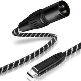 USB C to XLR Cable,16 FT XLR Male to USB C Converter Adapter,USB Type C to XLR Male Output Stereo Cable for Amplifier, Speaker, Mixer Console, etc（No Audio Recording Support）