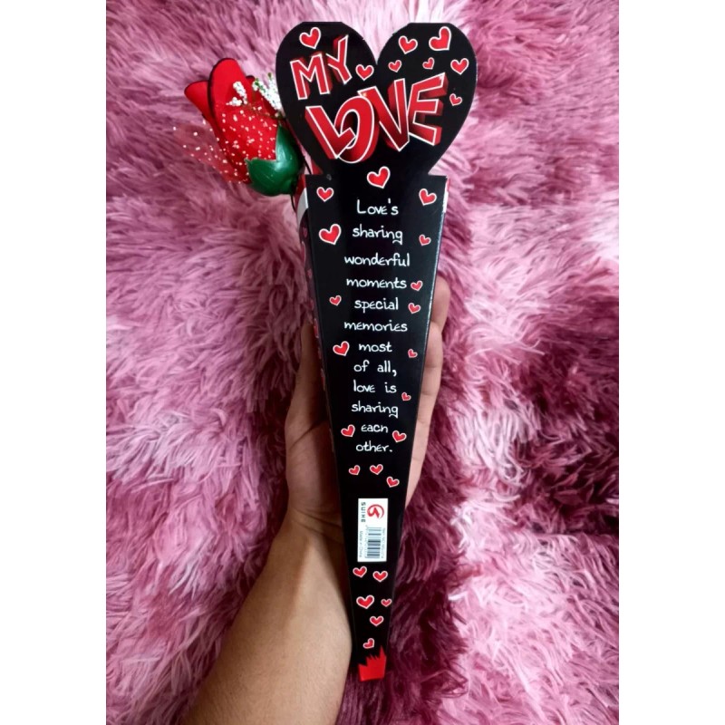 24 Rosas Regalo Novia Amiga Mamá Mayoreo San Valentín +tarje