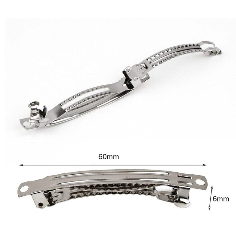 WD2U Girls Set of Two 4" Solid Grosgrain Pigtail Hair