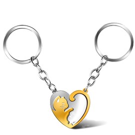 Cute Keychain for Boyfriend Funny Valentines Gifts, Matching Keychains for Best Friends Boyfriend Girlfriend, Cute Couple Gifts for Boyfriend Keychain