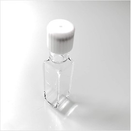 UV Quartz Cuvettes with Screw Cap and Septum (Pathlength: 10 mm; Chamber Volume: 3.5 ml, Spectral Range: 190-2500 nm) (Qty: 1)