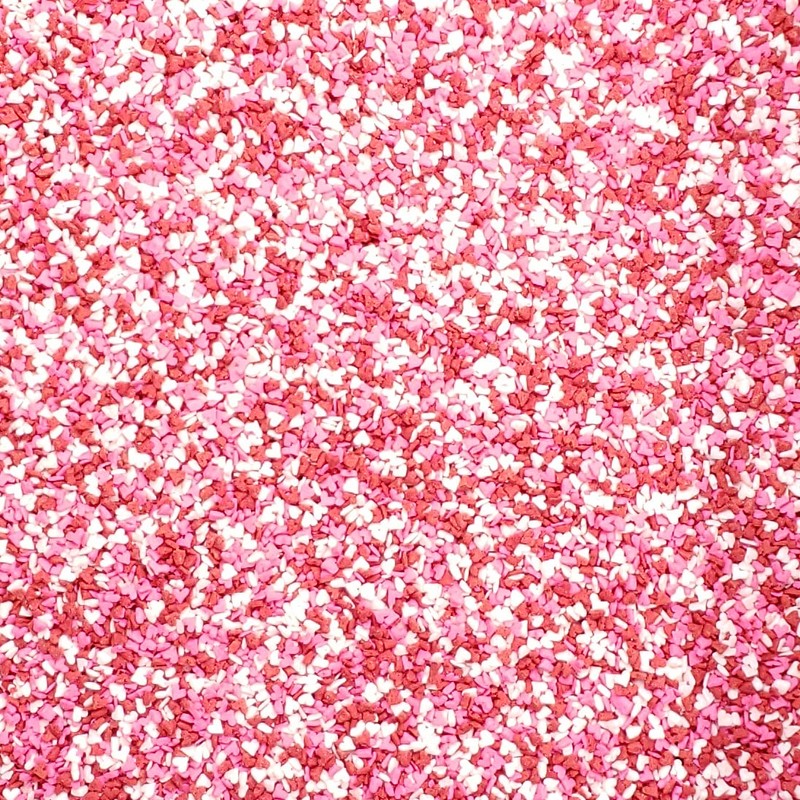 Candy Retailer Mini Valentine Heart Shaped Cupcake Sprinkles 4 oz.
