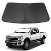 Windshield Sun Shade Custom Fit for 2017-2022 Ford Super Duty