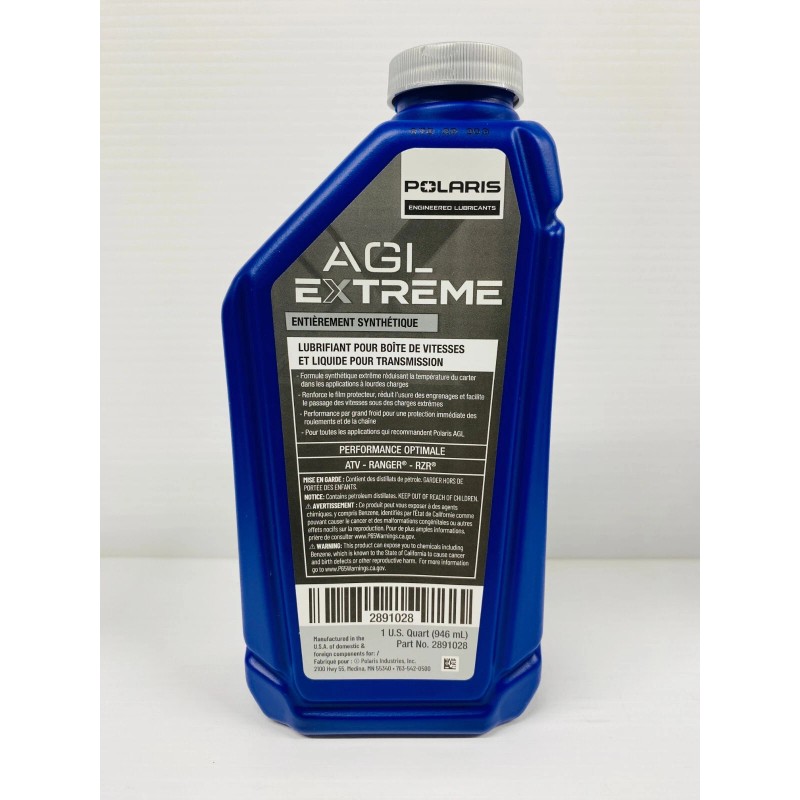 Polaris Extreme Duty AGL Transmission Fluid & Demand Drive Fluid