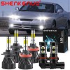SHENKENUO For Hyundai Tiburon 2007 2008 6000K LED Headlight High