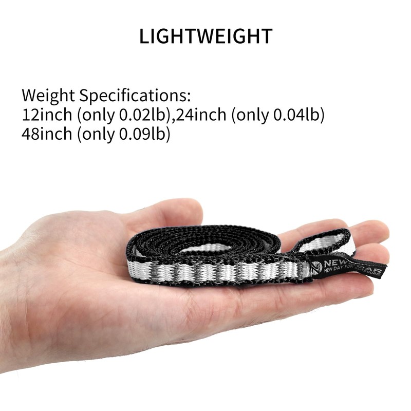 NewDoar Dyneema Climbing Sling 10 mm Loop Runner 22 KN