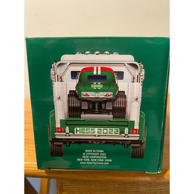 Hess 2022 Hess Flatbed Truck with Hot Rods orig. box