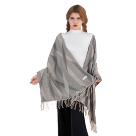 LVYEZHI Ladies plaid scarf The gift of a chunky oversized winter warm cashmere shawl