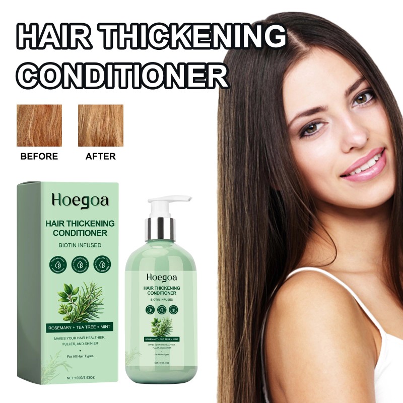 Hair Thickening Conditioner 100G Biotin Infused Rosemary Tea Tree Mint