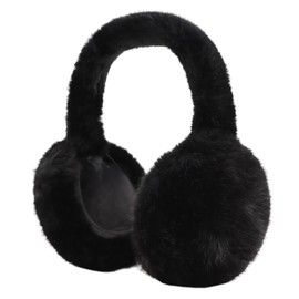 Women's Ear Warmers, Foldable Ear Warmers for Winter, Adjustable Plush Earmuffs, Comfortable and Warm Earmuffs for Women, Men and Children, Ideal for Outdoor Activities and Winter Sports, 1