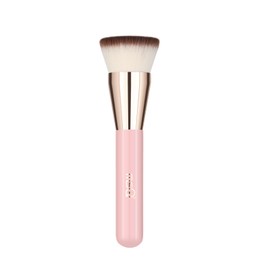 MSQ Makeup Brush Foundation Brush Flat Head Soft Nylon Bristles Cheek Brush Face Brush Portable Makeup Brush Makeup Tool Makeup Brush Makeup Brush(Pink)