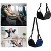 Airplane Footrest,2 Pack Travel Foot Rest,Portable Adjustable Plane Leg Rest，Airplane