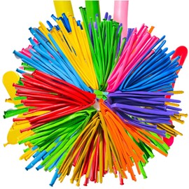 260q Long Balloons - 25 Pack Mix Modelling Magic Twisting Animal Balloons for Birthday Party, Wedding, Festival Decoration