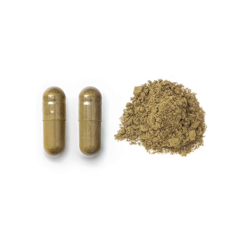 Fushi Organic Tulsi Capsules, 60 Caps | Fresh-Ground Whole Food